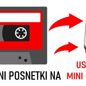 Presnemavanje vaših AVDIO glasbenih kaset na USB ključ-002