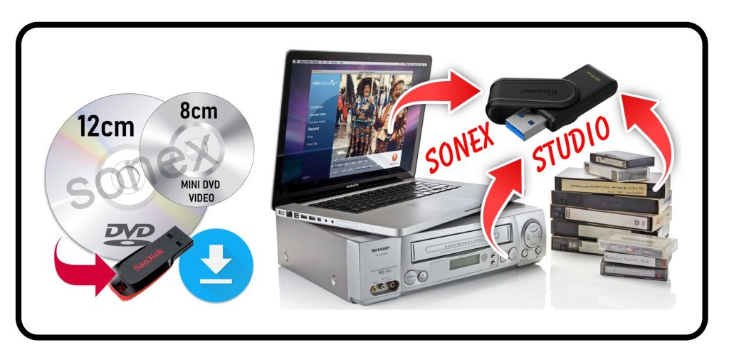 PRESNEMAVANJE VAŠIH VIDEO KASET IN DVD DISKOV NA USB KLJUČ - 001